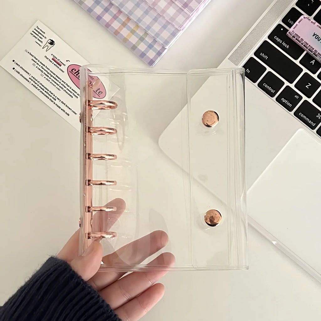 A7 Widening Colouful Notebook Refill Spiral Binder Inner Page Grid Diary Agenda PlannerSchool Stationery