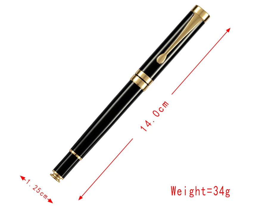 Customize Gold Color Text Gel Pens Engraving Metal Pretty School Student Supplies Office Accessories Writing Stationery 2025