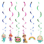 Cartoon Family Theme Birthday Party Decoration Disposable Set Tableware Plate Napkins Tablecloth For Kid Shower Supplies Puzzle