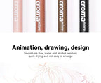 Pigment Liner Pigma Pen 0.1mm/0.03mm/0.05mm/0.5mm/1mm Different Tip Black Fineliner for Sketching Drawing Micron Ink Marker Pen