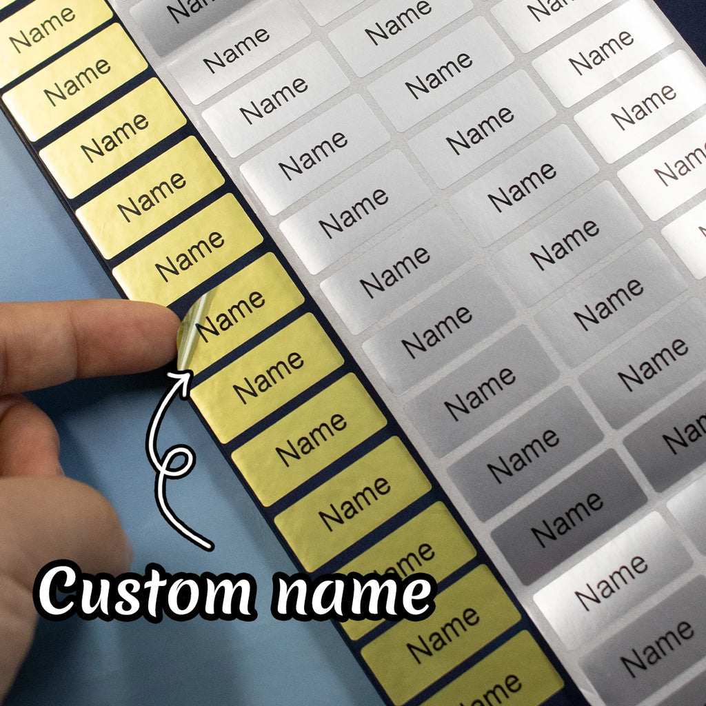 Custom Name Tag Stickers,Personalized Stickers,Name Stickers,Customized Daycare Labels,Customizable Birthday Gifts,