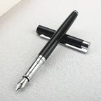 Jinhao X750 Classic Style Silver Clip Metal Fountain Pen 0.5 mm Nib Steel Ink Pens for Gift Office Supplies School Supplies