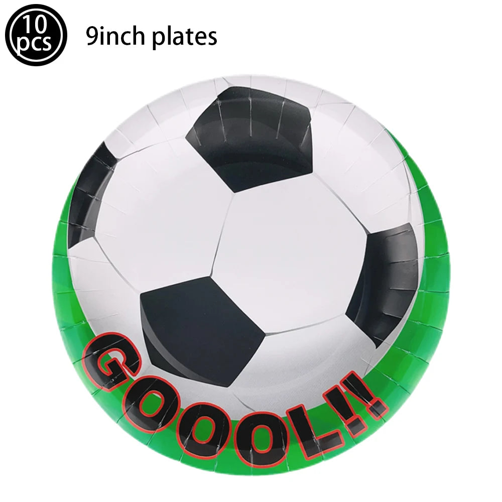 1pc Soccer Plastic Tablecloth Birthday Soccer Day for Soccer Birthday Decoration Disposable Party Soccer Table Cover Tableware