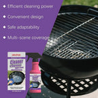 JAKEHOE 120ml Barbecue Rack Cleaner Powerful Cleaning Stubborn Grease Removes Carbon Deposits Safe Formula No Damage for Grill