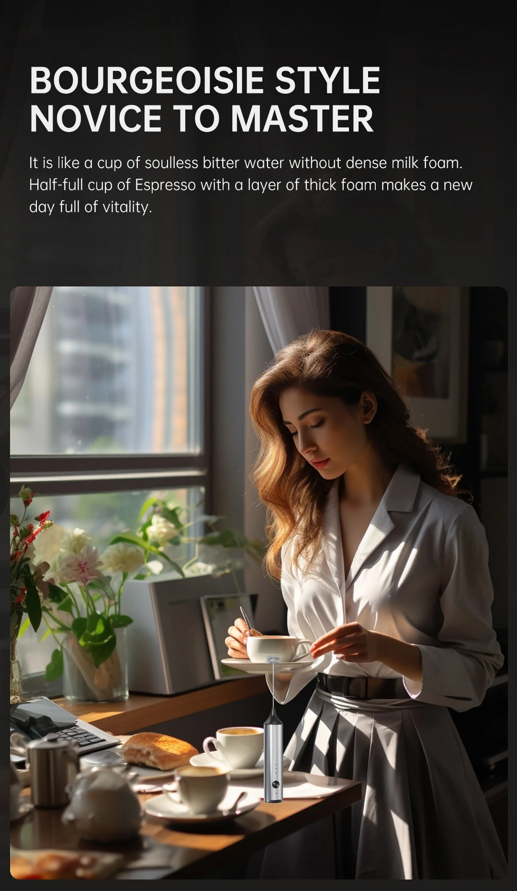 Wireless Electric Mini Milk Frother Coffee Whisk Portable Egg Beater Blender Kitchen Cooking Stirrer handheld wireless whipper