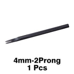 WUTA 1 Piece Diamond Point Black Pricking Iron Leather Chisel Leather Craft Hole Punch Tools Stitching Tools 3/4mm Available
