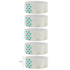 18/12/8mm Transparent Adhesive Tape Pack Tools Stationery Office School Supplies Students Adhesive Tape Packing Present Flower