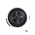Mini Watch Strap Button Compass for Paracord Bracelet Survival Mini Pocket Compass Outdoor Hiking Camping Accessories Tools