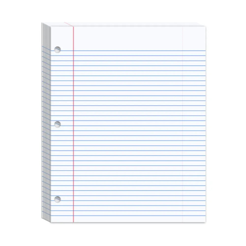3 Ring Loose-leaf File Folder Waterproof Detachable Notebook Binder Dustproof Thickened 3 Hole Punched Lined Paper Mobile Office