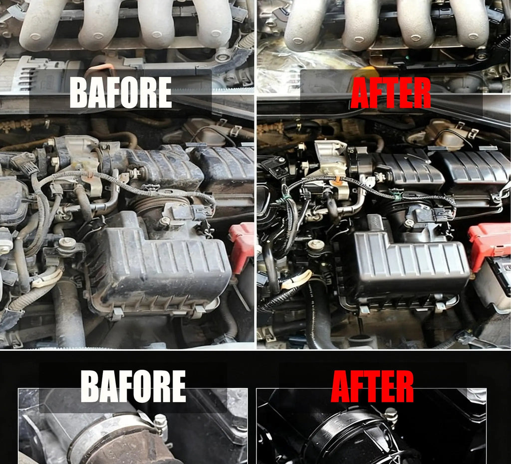 Hydroshine Engine Bay Cleaner Care  Heavy Oil Dust Clean Spray for Car Engine Powerful Decontamination Compartment Cleaning Tool