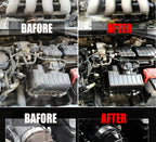 Hydroshine Engine Bay Cleaner Care  Heavy Oil Dust Clean Spray for Car Engine Powerful Decontamination Compartment Cleaning Tool