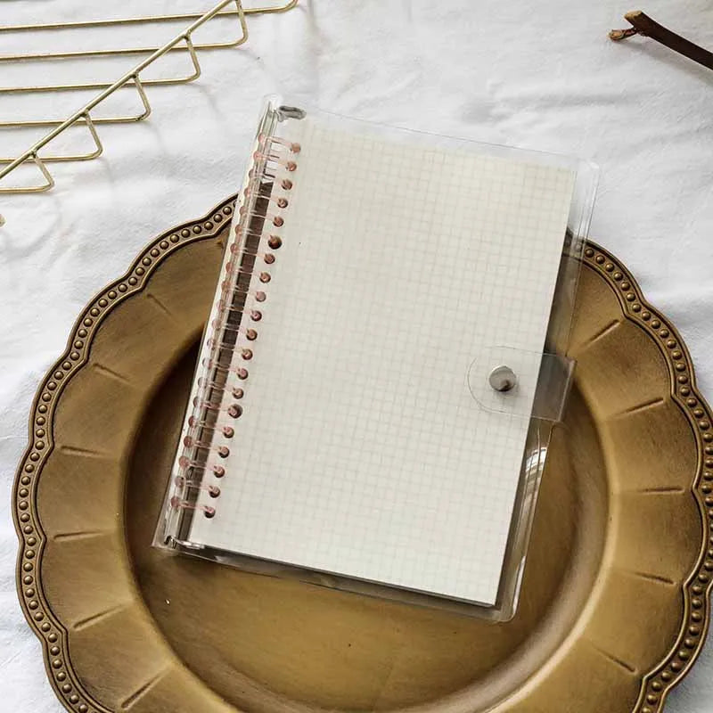 A5 B5 20Holes Loose-Leaf Notebook Refill 60Sheet Spiral Binder Paper Index Inside Page Dot Grid Blank Connell Stationery
