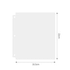 A5 3-Ring Macaron Gradient Heart Shaped Widening Photo Album Binder Photocard Card Holder for Photographs Scrapbooking Collector