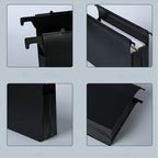Document PP Hanging Folder A4 Bilateral Hook File Folder Waterproof Side Expandable Design Data File Bag