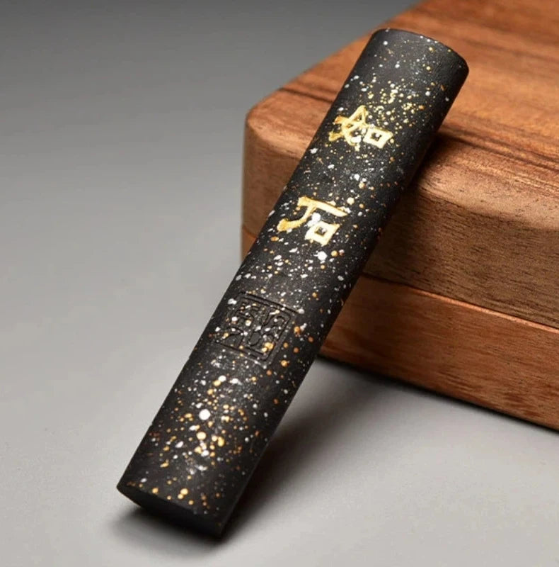 Ancient Method Soot Ink Stick High Quality Sumi Handmade Chinese Traditional Painting Calligraphy Ink Stone Supply for Artists