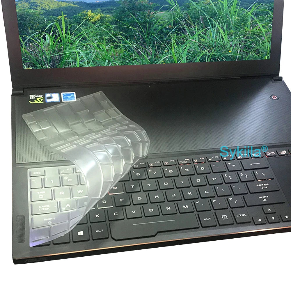 Keyboard Cover for ROG Zephyrus G14 G15 G16 M15 M16 S15 S17 G M S Duo GU605 GA605 GA503 GA403 Silicone Protector Skin Case