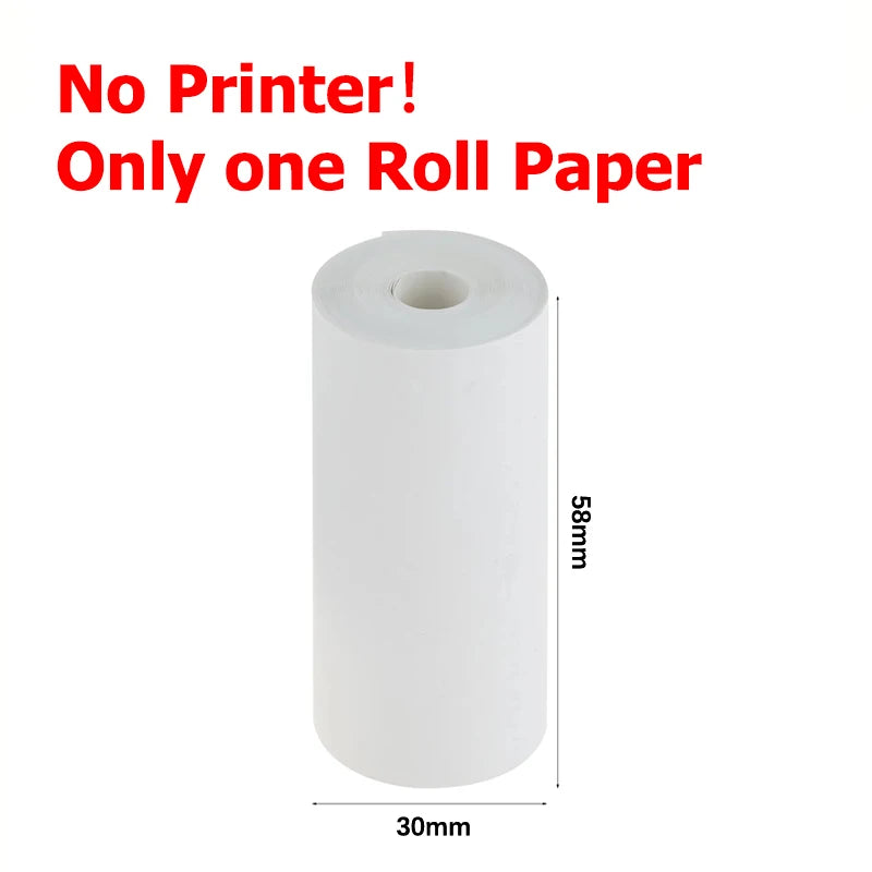 X6 Mini Portable Printer No Ink Bluetooth Thermal Printer For Photo Journal Notes Memo List Tag Sticker Label Printing Maker