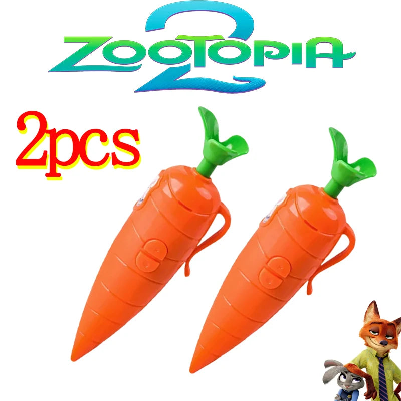 1-10pcs///Zootopia Carrot Voice Recorder Pen Cartoon Kids Ballpoint Pen That Can Be Recorded Creative Multi Functional Pens Gift