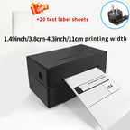 Marklife Thermal Printer Black Bluetooth Inkless HD Printer Maker Compatible Mac,iOS,Windows For School Office Small Business