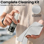 Screen Cleaner Kit Spray with Microfiber Polishing Cloth Streak Free Cleaning Solution for MacBook iPad Laptop TV Display
