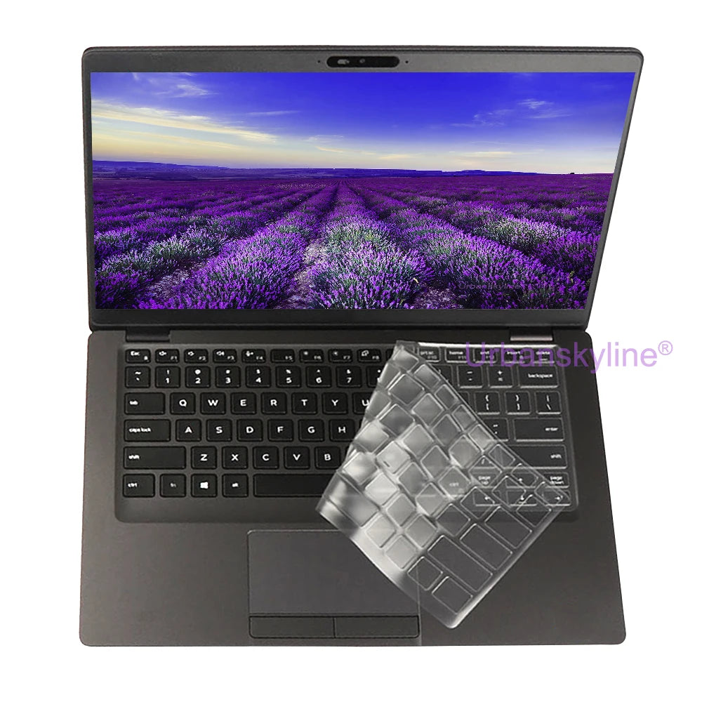 Keyboard Cover for Dell Latitude 14 7440 7450 7400 7404 7410 7414 7420 7424 7430 7480 7490 2 in 1 Silicone Protector Skin Case
