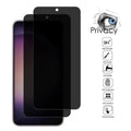 Privacy Tempered Glass for Samsung Galaxy S24 S23 Plus Anti-spy Screen Protector Fingerprint Function for Samsung S22 S26 S25