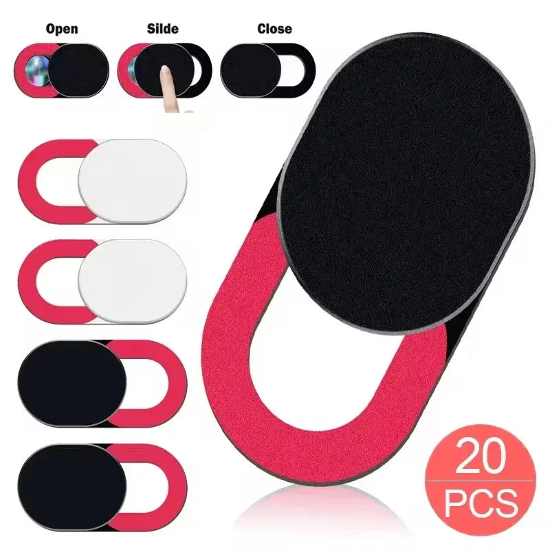 20/10/5/1PCS Ultra Thin Webcam Shutter Slider Cover for IPhone IPad MacBook Laptop Mobile Phone Lenses Camera Protector