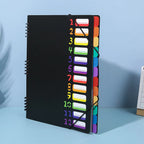 24 Pockets File Folder Organizer A4 Plastic Expanding Accordion Document Folder Elastic Band Closure Office School Home Filing