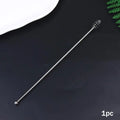 ✔1/2Pcs 24CM Coffee Stirrers Reusable Bar Stainless Steel Stirrer Multi-Function Decorative Stir Sticks For Drinks Mixing Bar