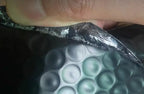 not thick 15x70cm Bubble Bag for Packing Black Color Long Big Envelope Mail Bubble Mailers for Small Business Packaging Shipping