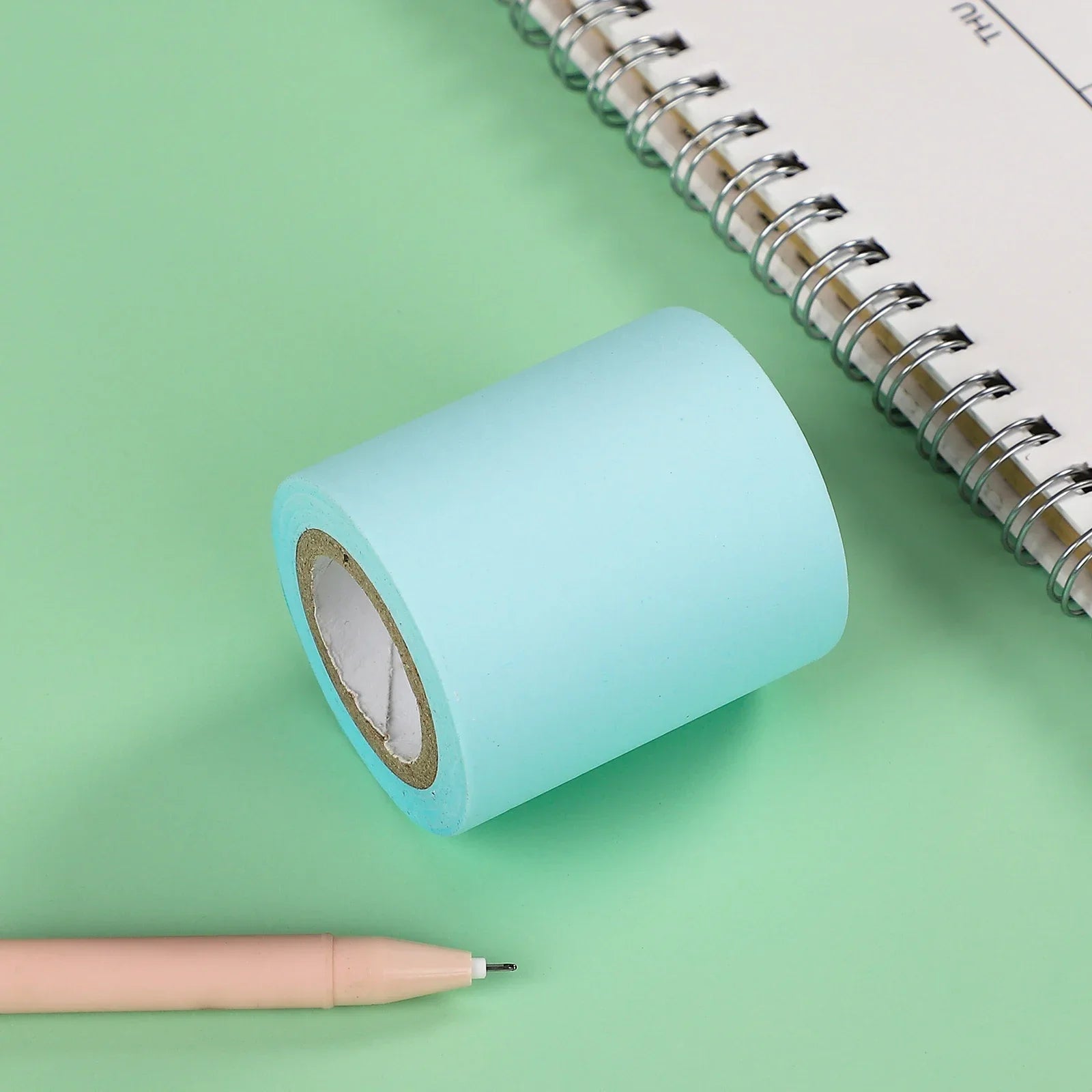 JIANWU Creative Roller Sticky Notes Korea N times Posted Simple Memo Message Paper Diary Notepad Office Accessories Stationery