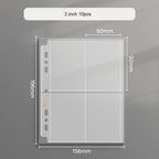 A5 Binder Photocards Magnetic D 3/7 Ring Kpop Photo Album Photocard Holder Collection Book Macaron Binder 1 2 4 Pocket Sleeves