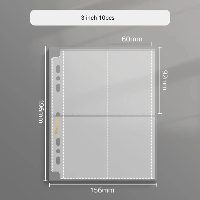 A5 Binder Photocards Magnetic D 3/7 Ring Kpop Photo Album Photocard Holder Collection Book Macaron Binder 1 2 4 Pocket Sleeves