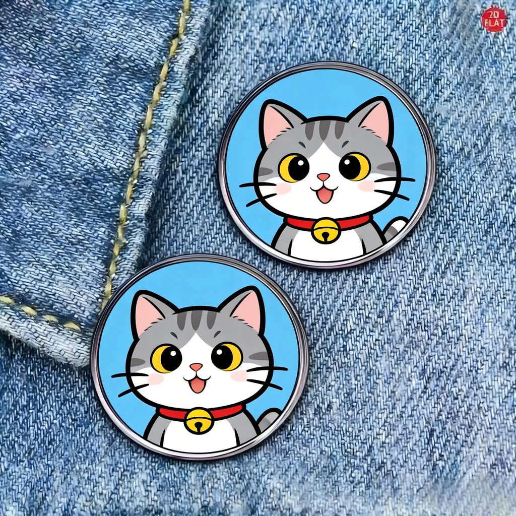 Personalized Pins Custom Logo Photo Text Design Brooch Badge For Jacket Clothing Present For Weddings And Corporate Events Brand
