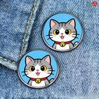 Personalized Pins Custom Logo Photo Text Design Brooch Badge For Jacket Clothing Present For Weddings And Corporate Events Brand