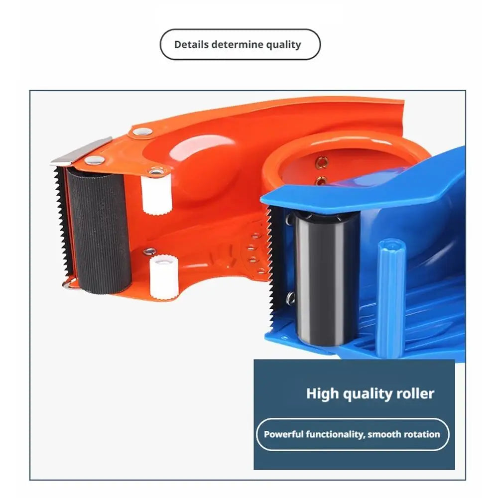 Metal Packing Tape Dispenser 2inch Wide Tape Dispensers, Wide Packing Packaging Sealing Tape Cutter with Safety Protection