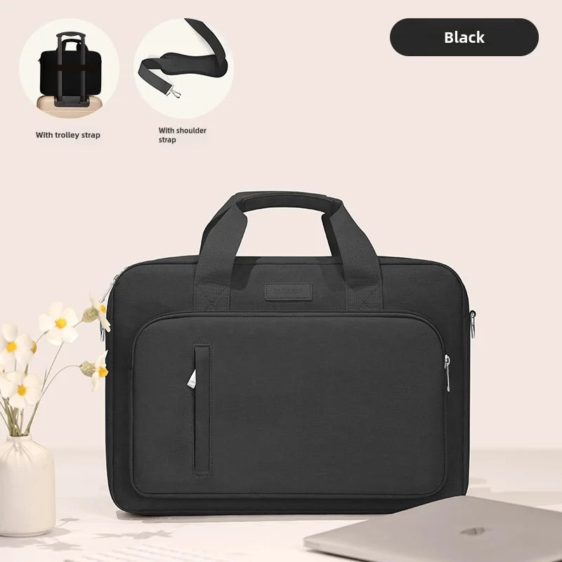 Laptop Bag Case 13.3 14 15.6 17.3 Inch Waterproof Notebook Bag for Macbook Air Pro 13 15 Computer Shoulder Handbag Briefcase Bag