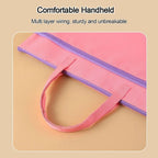 A4 File Bag Portable Zipper Oxford Cloth Waterproof 8k Sketch Drawing Art Storage Bag Canvas Bag School Office Filing Products