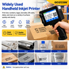 2588+ 2588 2588+M 42ML Ink Cartridge Quick-drying 12.7mm Print Height Universal for unencrypted handheld printer Black