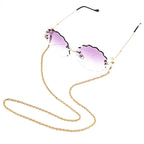 Fashion Reading Glasses Chain for Women Metal Sunglasses Cords Eyeglass Lanyard Hold Straps Eyewear Retainer
