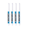 0.7/1.0/1.5/3.0mm White Marker Pens Oily Waterproof Permanent Paint Markers For Wood Plastic Leather Glass Stone Metal Supplies