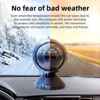 Multifunctional Compass Portable Compact Navigation Device Universal Outdoor High Precision Compass For Car Boat Moto Bicycle
