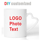 DIY Customized 350ML 12oz Ceramic Mug Print Picture Photo LOGO Text Personalized Coffee Milk Cup Creative Present Cute Gift