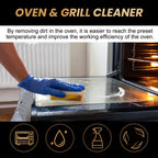 Kitchen Oven Cleaning Foam Spray Powerful Heavy Oil Stain Remover Multi Purpose Cleaner for Grill Stove Cookware Cleaning Tools