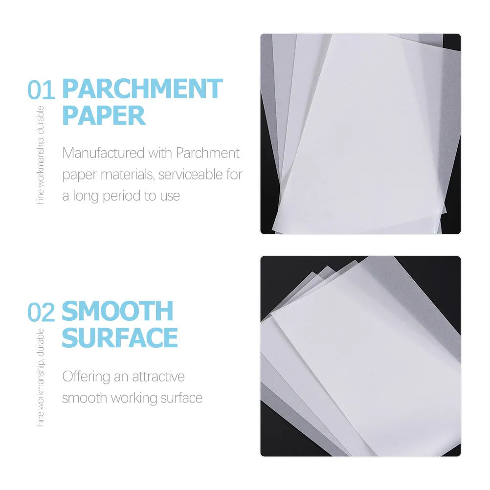 300Pcs Tracing Paper Paper Sketching Calligraphy Writing Practicing Drawing DIY Sheets for Beginners and Artists