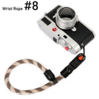 Quick Release Beads Round Rope Camera Shoulder Strap Lanyard for Canon Nikon Panasonic Sony Fujifilm Neck Strap Wrist Strap