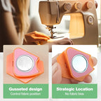 Sewing Magnetic Seam Guide Multifunctional Ruler Hemmer Universal Polygonal Anti-Curling Positioner Sewing Machine Accessories