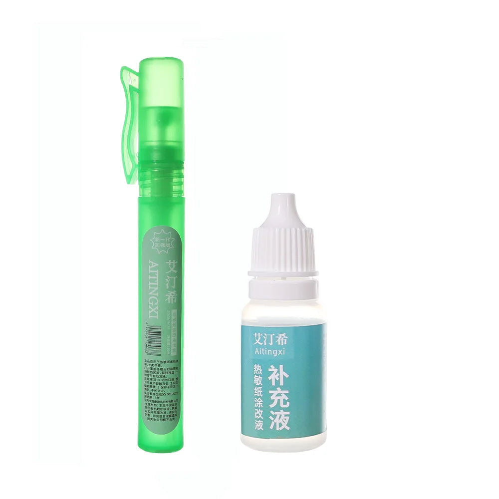Elimination Privacy Spray Pen Thermal Paper Corrector Data Protection Privacy Protection Correction Fluid Portable Express Tool