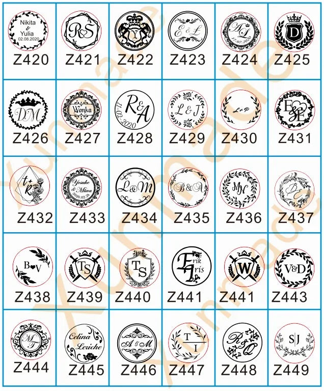 Customize Embossing Stamp Wedding Monogram Embosser Stamp,Personalized 2 initials Embosser Stamp,Wedding gift,hand held embosser