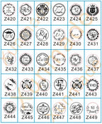 Customize Embossing Stamp Wedding Monogram Embosser Stamp,Personalized 2 initials Embosser Stamp,Wedding gift,hand held embosser
